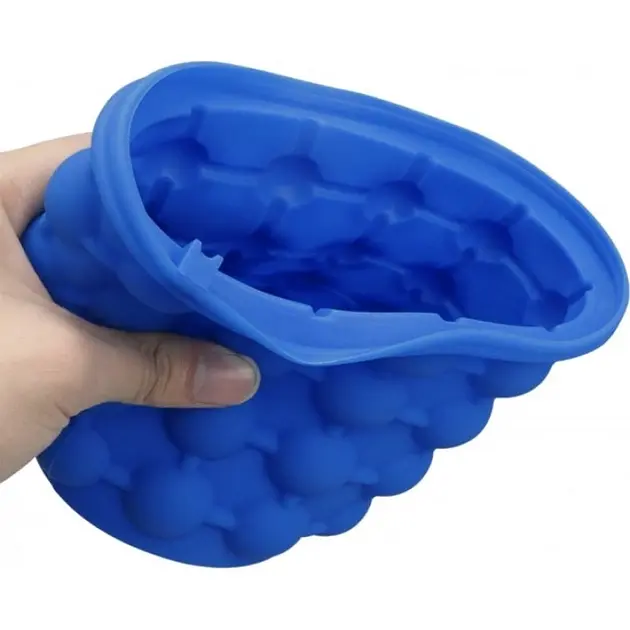 Силіконова форма для льоду Ice Cube Maker Genie - фото 3