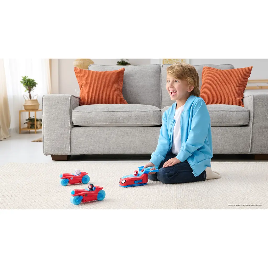 Ігровий набір 3 в 1 Spidey Deluxe Feature Vehicle Спліт команда Спайді (SNF0271) - фото 38