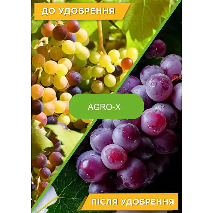 Гранулированное минеральное удобрение Agro-x BIOGrand БИОГранд для винограда 1 кг (47945) - фото 3