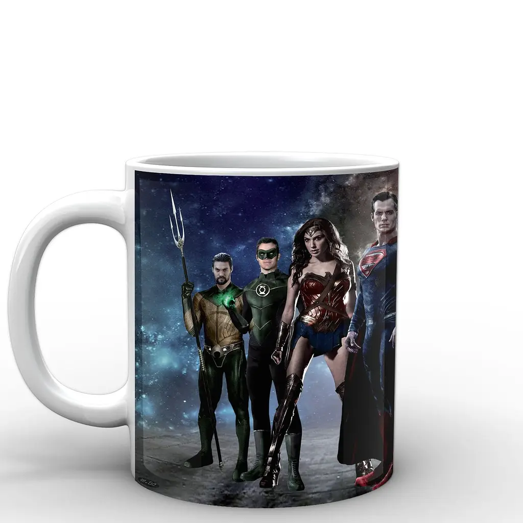 Кухоль GeekLand Чудо-Жінка Wonder Woman and other heroes WW.02.011 330 мл білий - фото 2