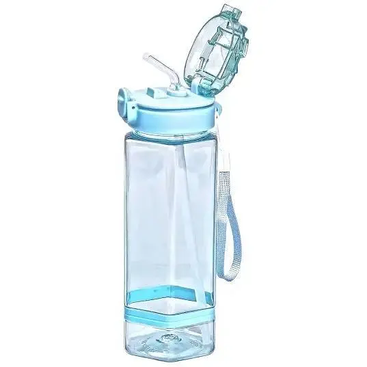 Бутылка для воды Yiwu Running 760 мл с ремешком мятная HP-14-48TU - фото 2