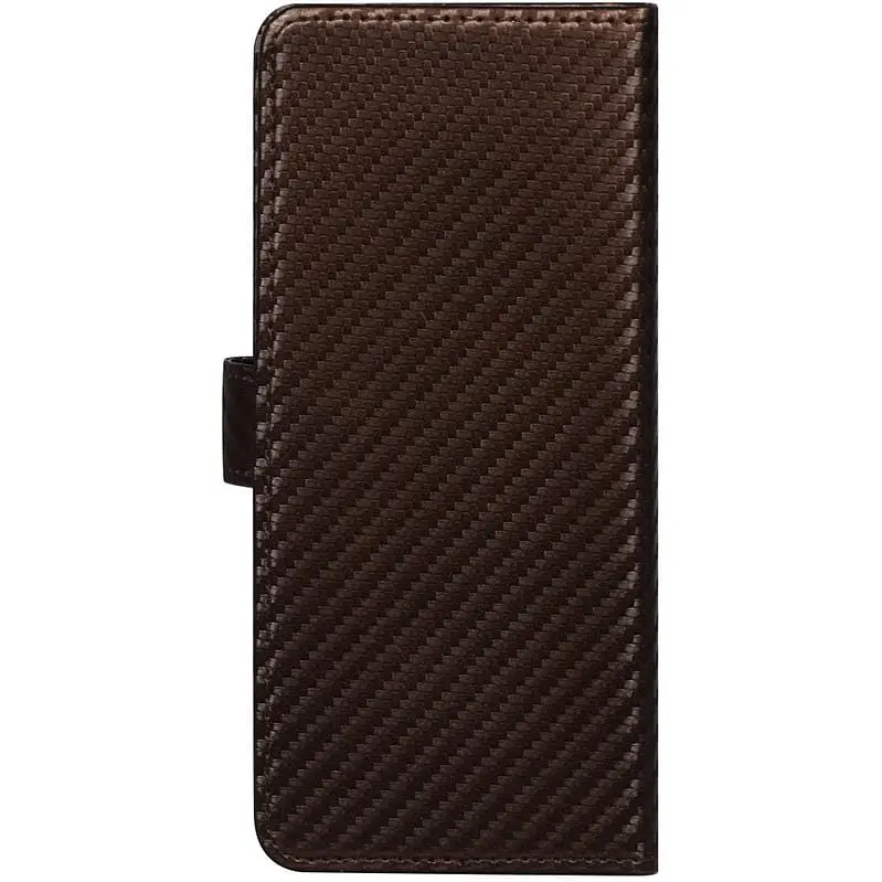 Чохол-книжка Toto Book Carbon Fiber Universal Cover 4.7-5.3" Brown - фото 2