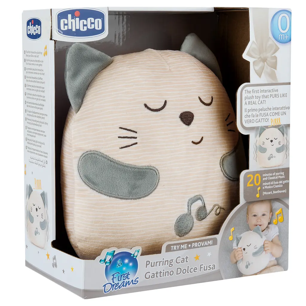 М'яка музична іграшка Chicco Муркотик з вібрацією (11567.00) - фото 5