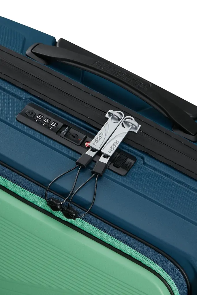 Валіза American Tourister AIRCONIC TEAL BLUE/GREEN 55х40х23 55 См 88G*12005 - фото 7