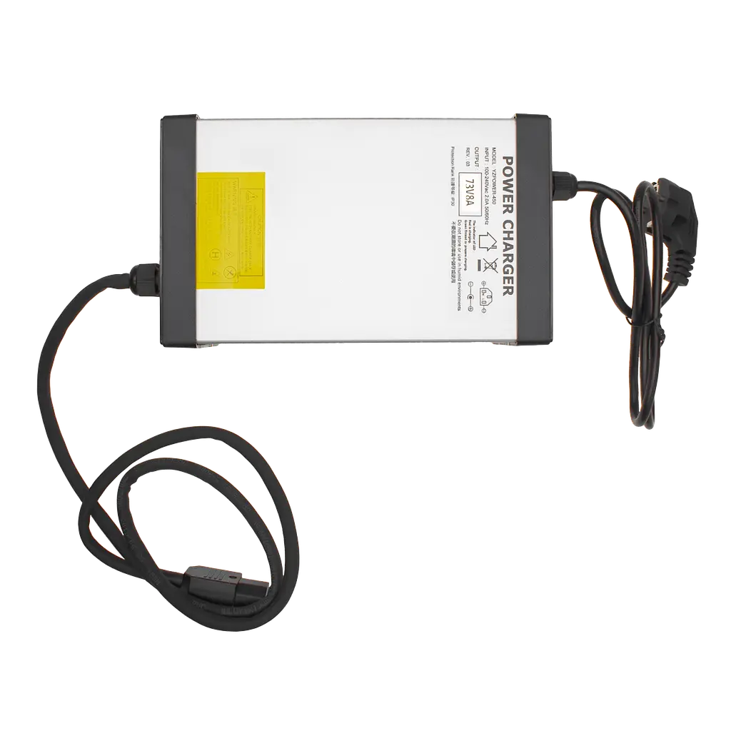 Зарядний пристрій для акумуляторів LiFePO4 60V (73V)-8A-480W - фото 3