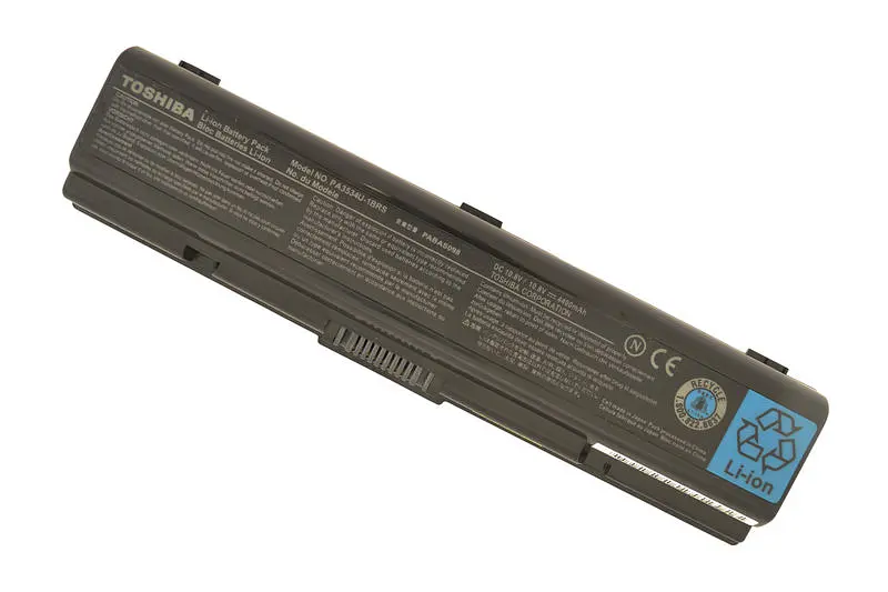 Акумулятор для ноутбука Toshiba PA3534U Satellite A200 11.1V Black 4400 mAh - фото 4