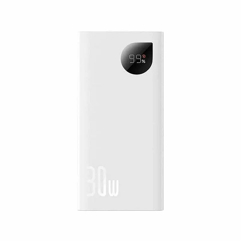 Повербанк Baseus Adaman 2 20000 mAh 30W White (PPAD050002) - фото 2