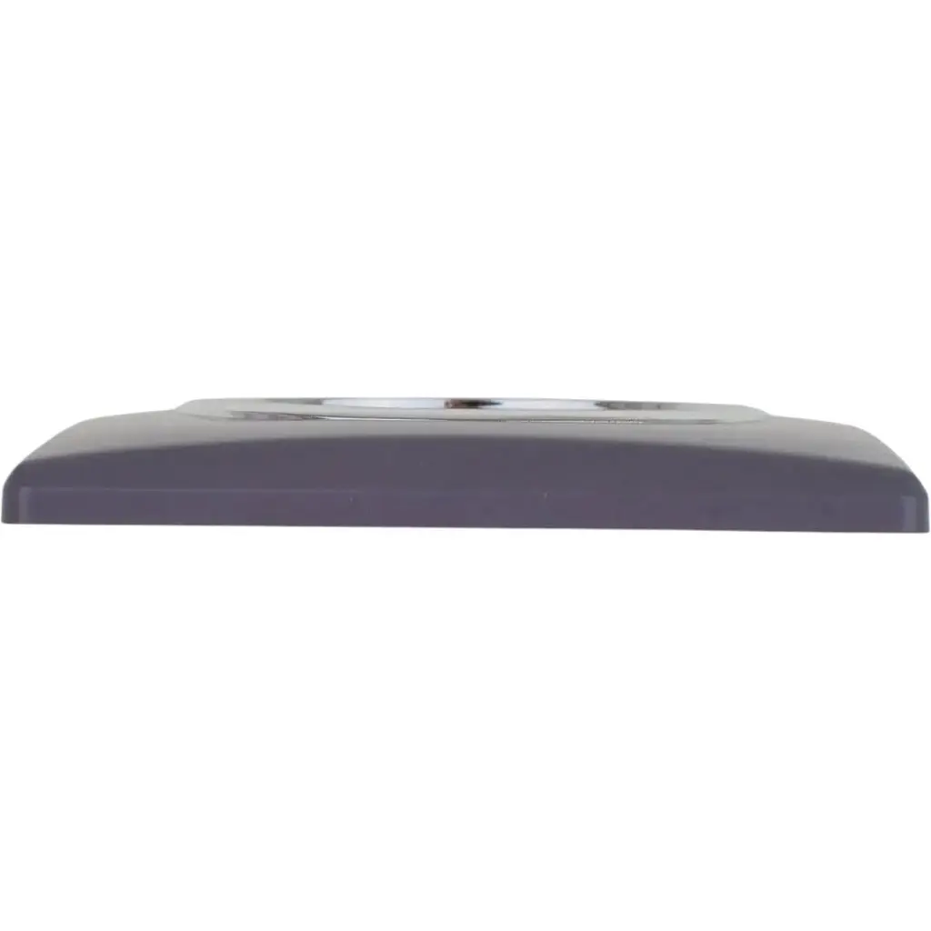 Рамка Brille одинарная серая с кольцом цвета хром WB-1F Grey/Ch - фото 2
