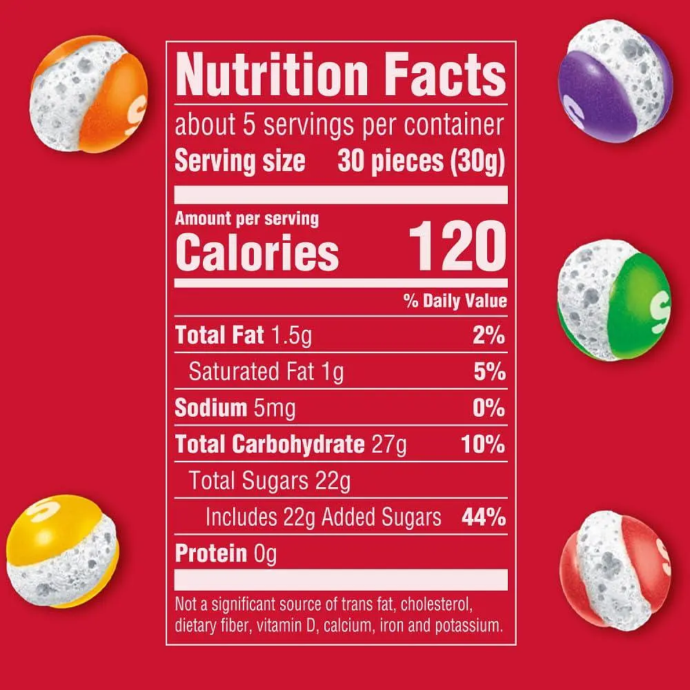 Цукерки Skittles Pop’d Freeze Dried Crispy Crunchy Candy 156г - фото 6