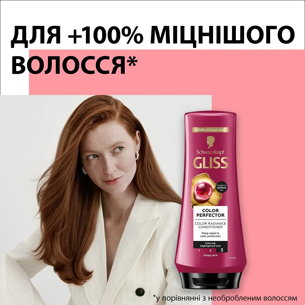 Шампунь Gliss Color Perfector для фарбованого та мелірованого волосся 400 мл - фото 7