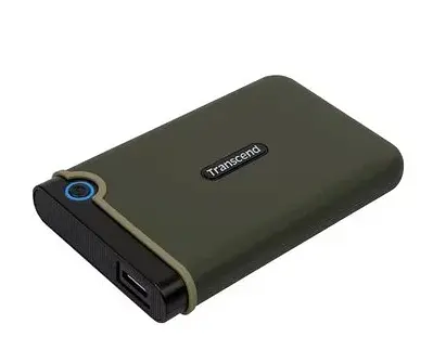 Внешний жесткий диск Transcend HDD 2TB 2.5" StoreJet 25M3G (TS2TSJ25M3G) Military Green - фото 3