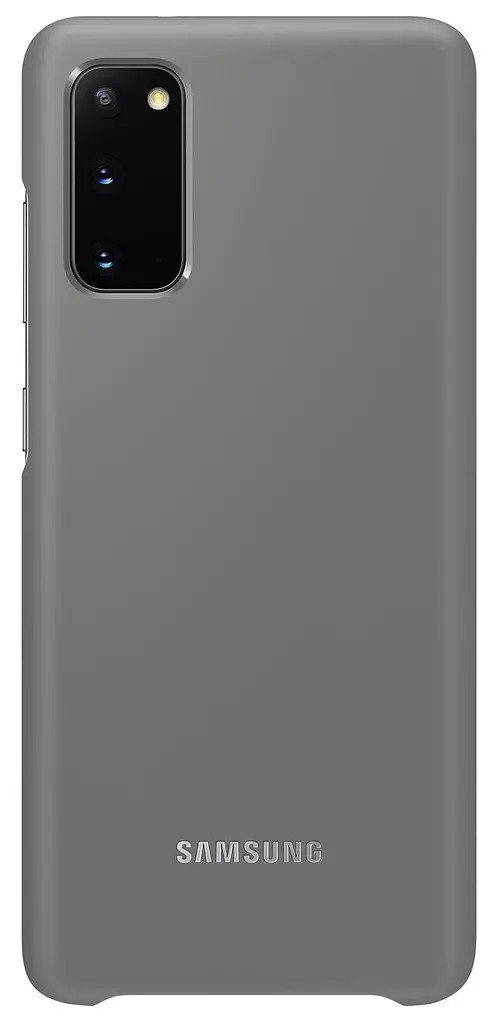 Чохол протиударний LED Cover EF-KG980CJEGRU для Samsung Galaxy S20 (6.2") Grey - фото 3