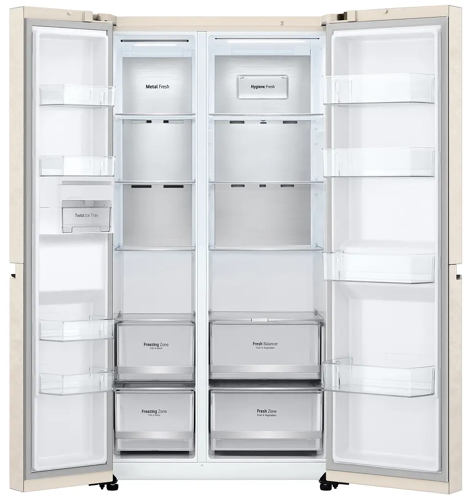 Холодильник LG GC-B257SEZV Side-by-side - фото 7