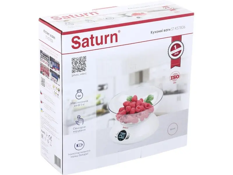 Ваги кухонні електронні Saturn ST-KS7836 - фото 5