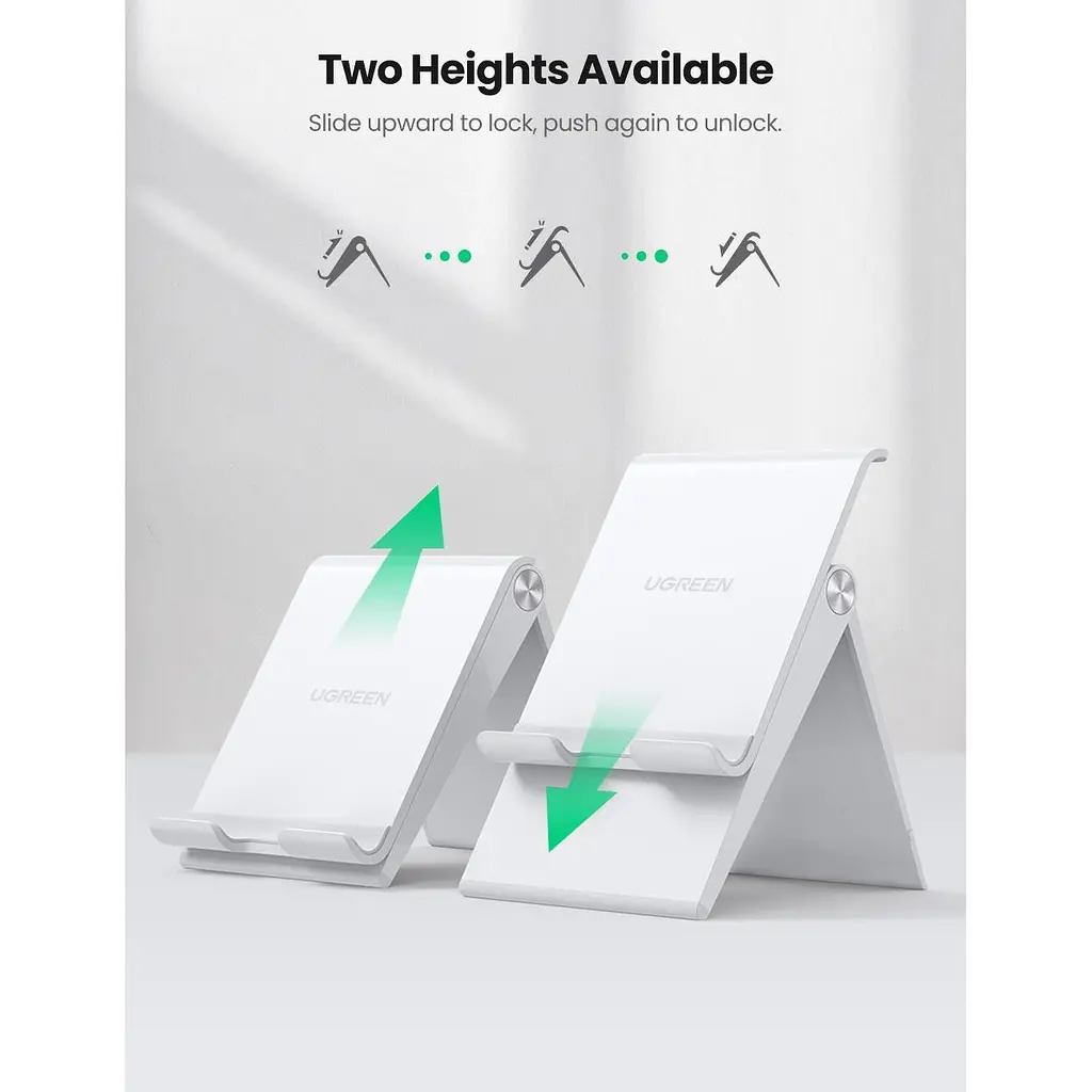 Подставка для телефона Ugreen LP247 Stand Universal White (80704) [151359] - фото 11
