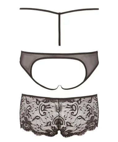 Жіночі трусики - 2310279 Briefs Set Black - M Orion 513223102791031 90527 - фото 2