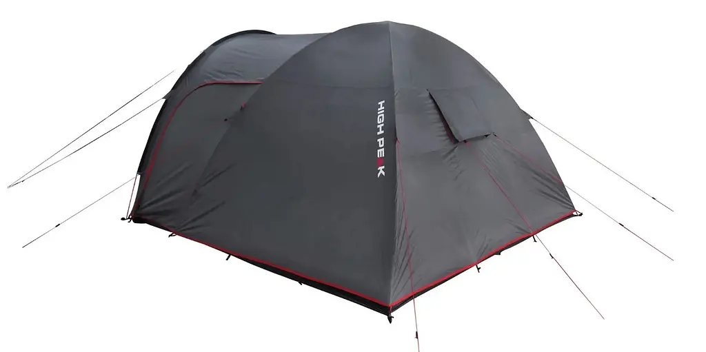 Намет High Peak Tessin 4 Dark Grey/Red (10222) - фото 3