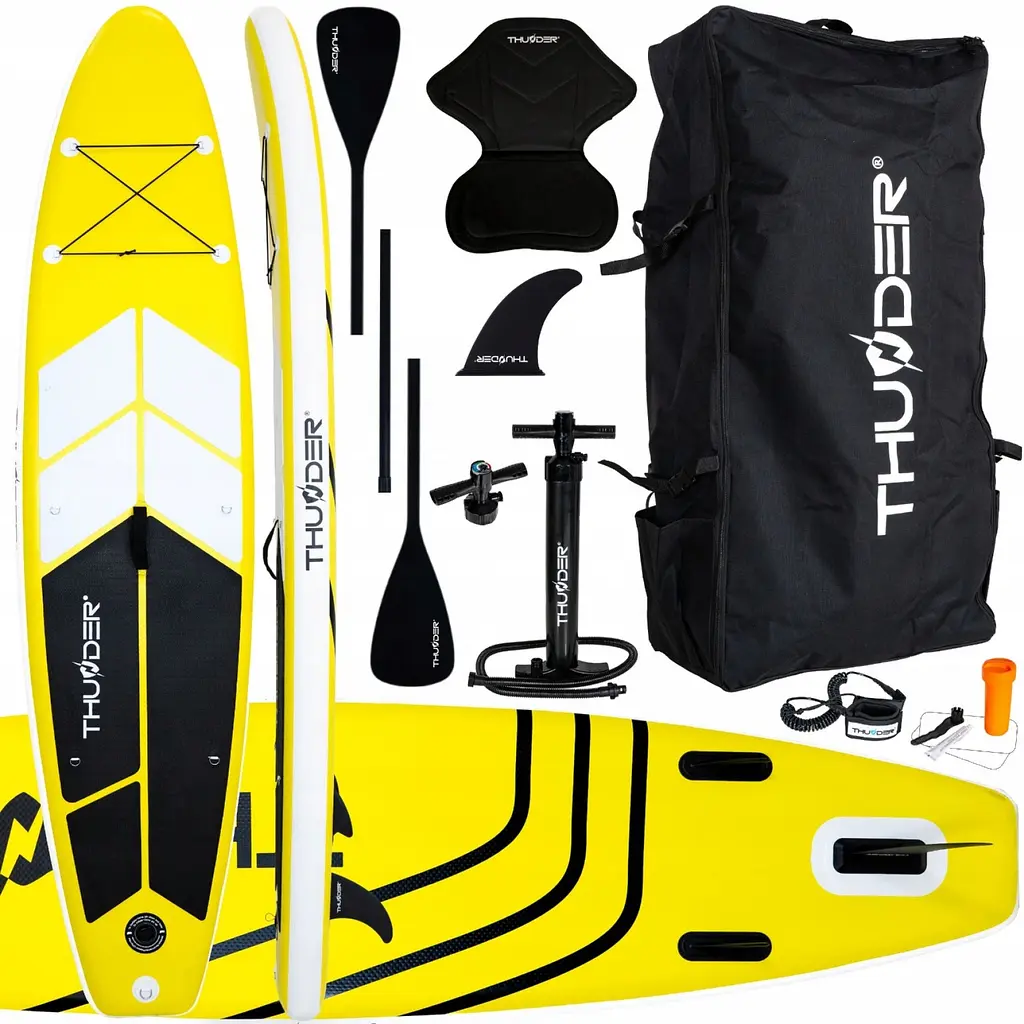 Надувна дошка SUP THUNDER Coast Yellow 320 см з веслом - фото 2