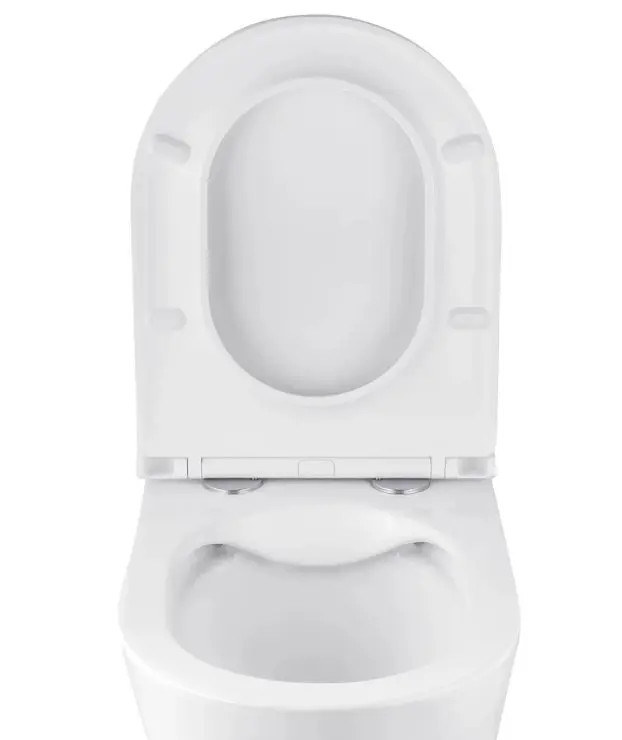 Унітаз підвісний безобідковий Kroner Armada WHI513636 RIMLESS з сидінням Slim Duroplast / Soft-close / Quick relase (KA513636WHIR) (CV029610) - фото 5