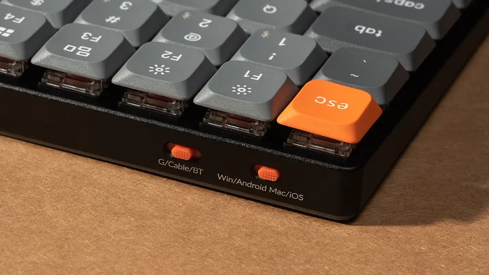 Клавіатура бездротова Keychron K3 Max, Gateron MX 2.0 Brown, Hot-Swap, RGB UA Black (K3M-H3-UA) - фото 4