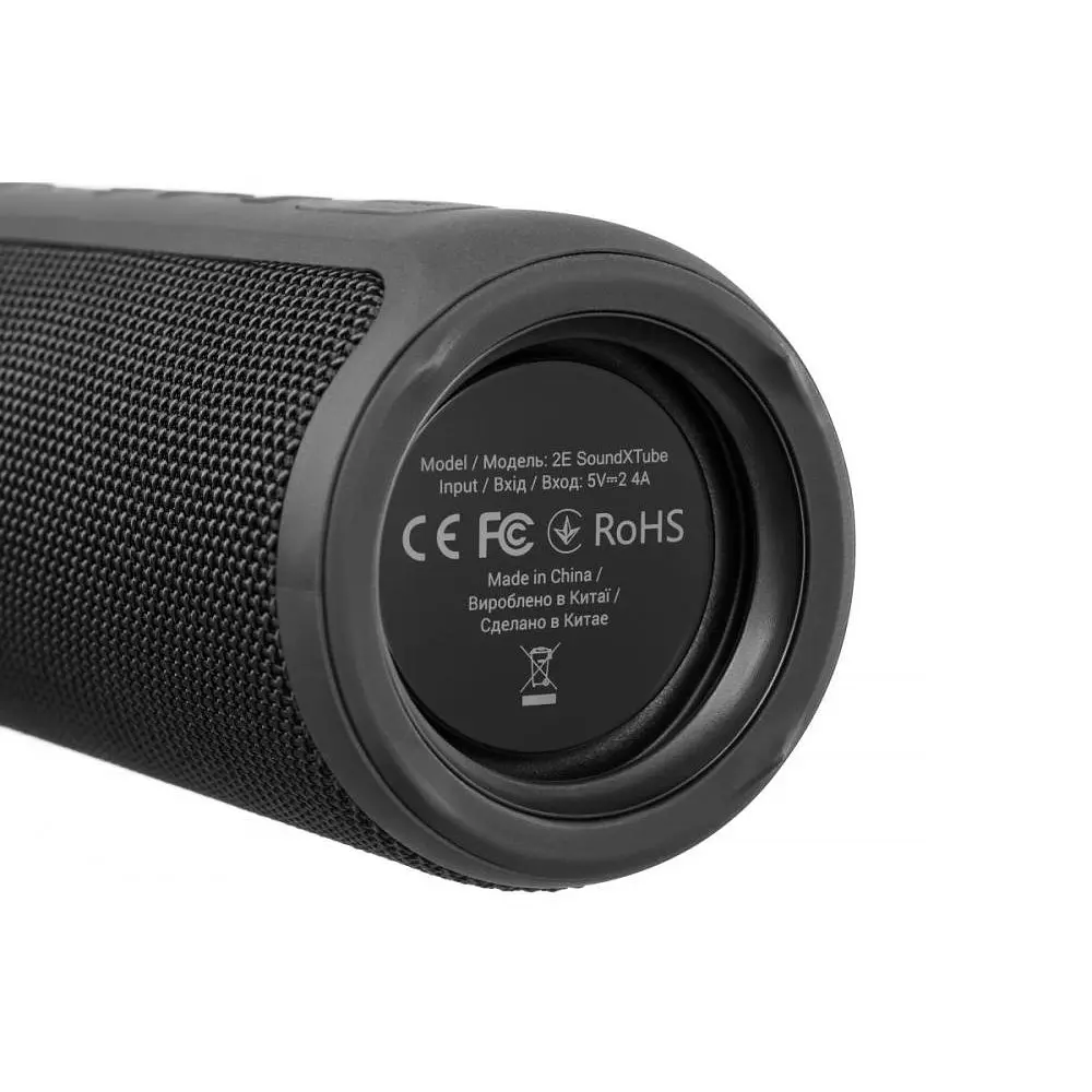 Портативна колонка 2E SoundXTube Black (2E-BSSXTWBK) - фото 9