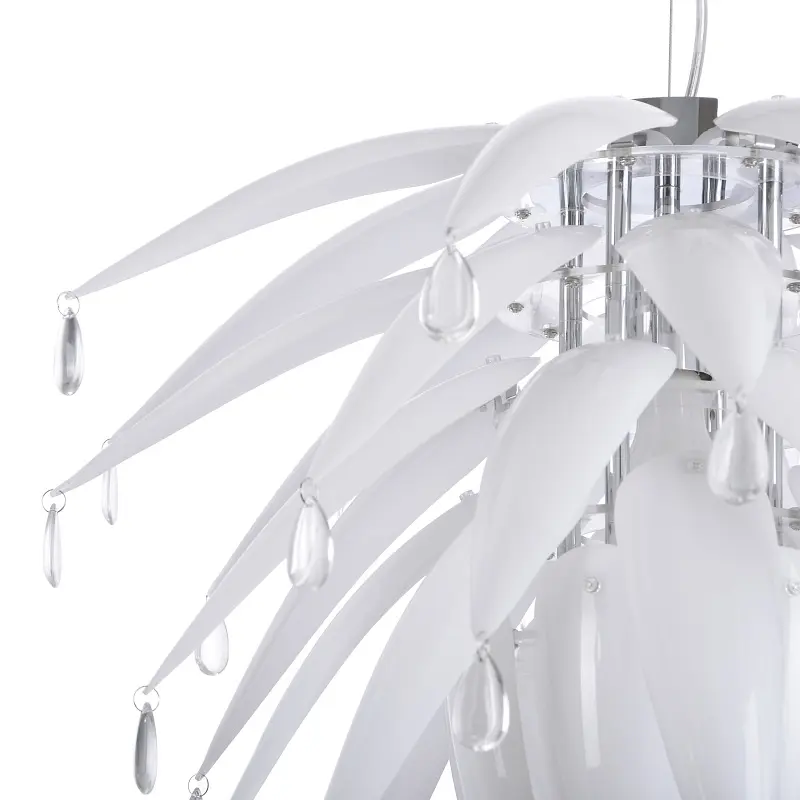 Люстра подвесная Brille с подсветкой LED E27 60W WH (BL-123S/3) - фото 2