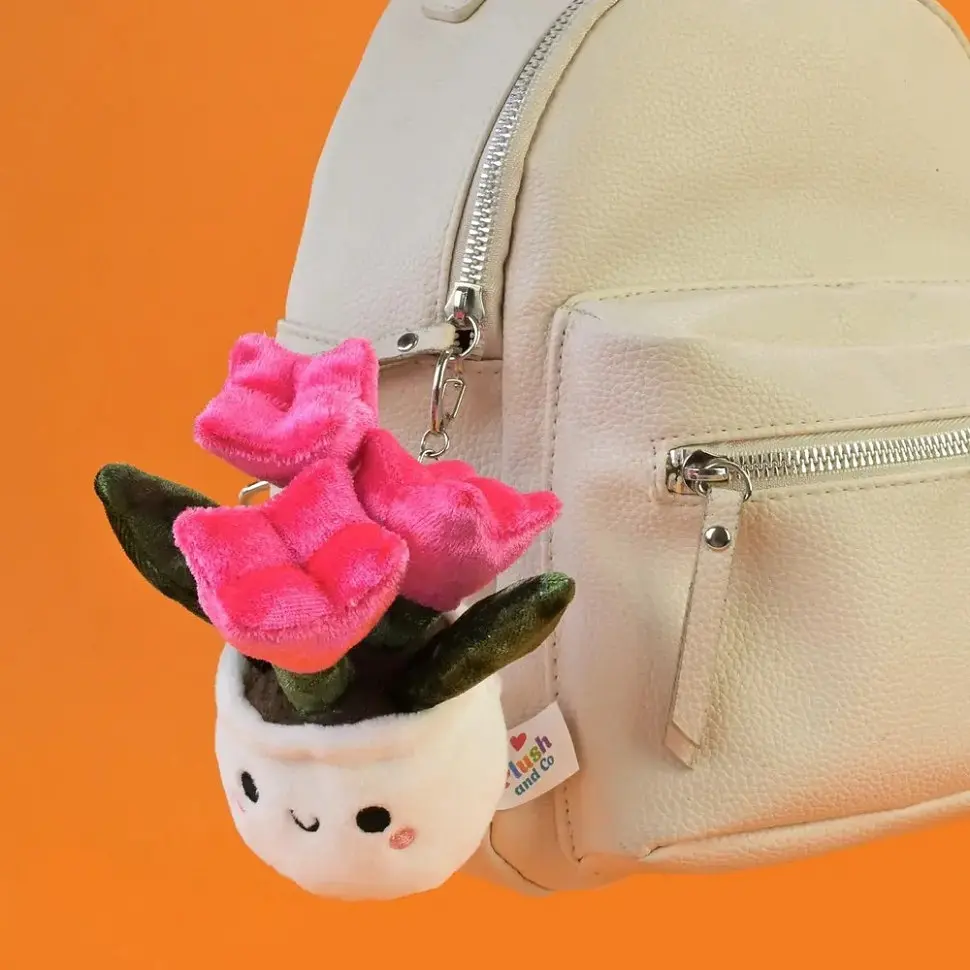 М'яка іграшка-брелок "Квітоньки" Plush and Co PLC25056 10 см - фото 3