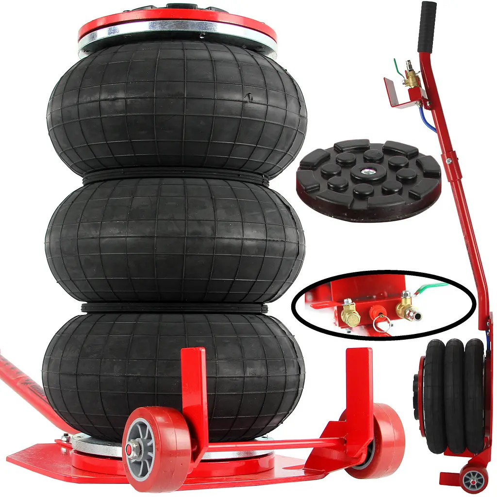 Домкрат Mar-Pol М80131/2 пневматичний 3.5 т - фото 2