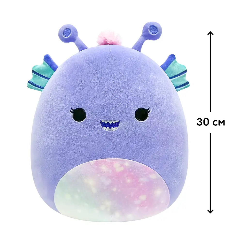 М'яка іграшка Squishmallows Прибулець Робойо 30 см (SQCR04156) - фото 2