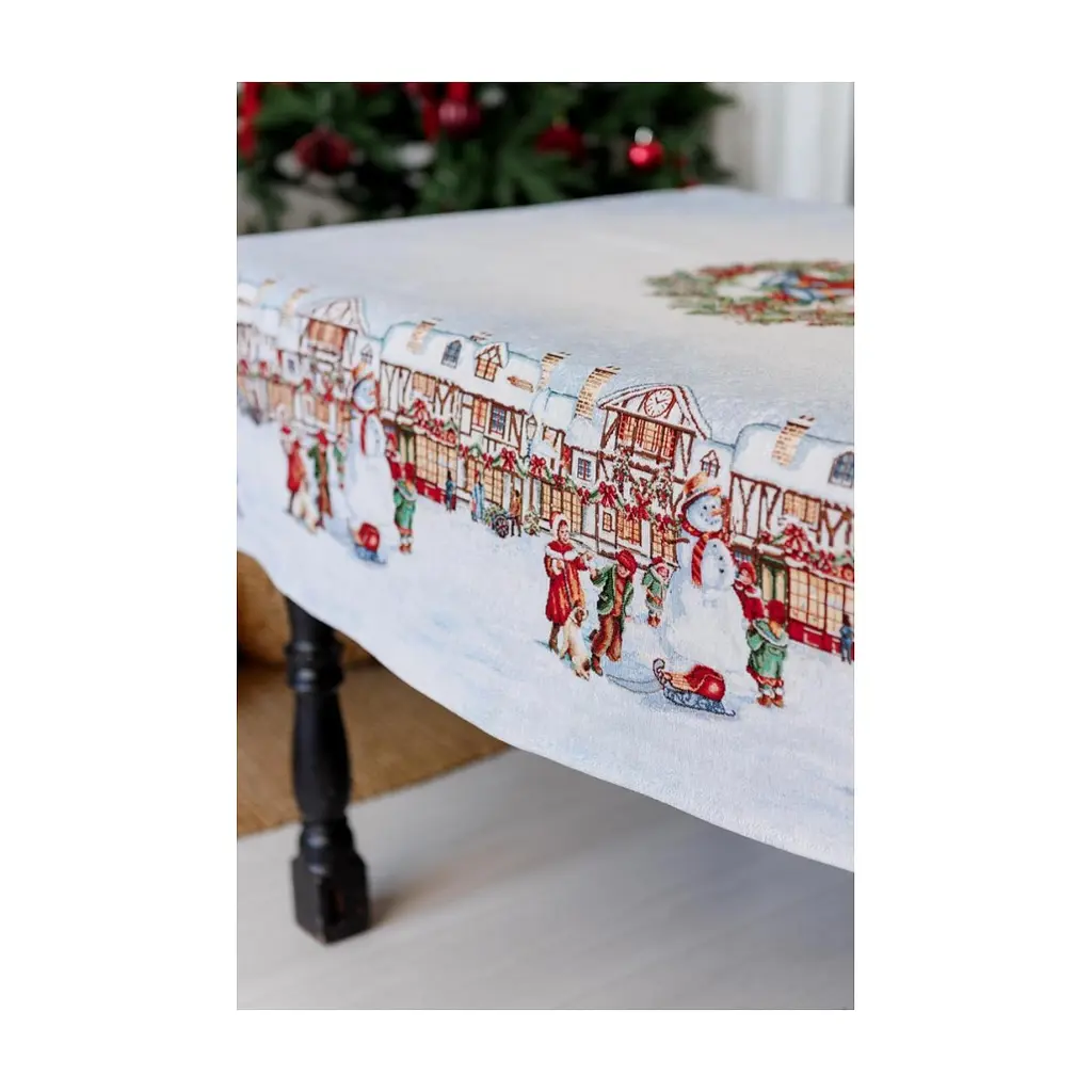 Скатертина Прованс гобеленова Carousel 135х140 см (041783) - фото 5
