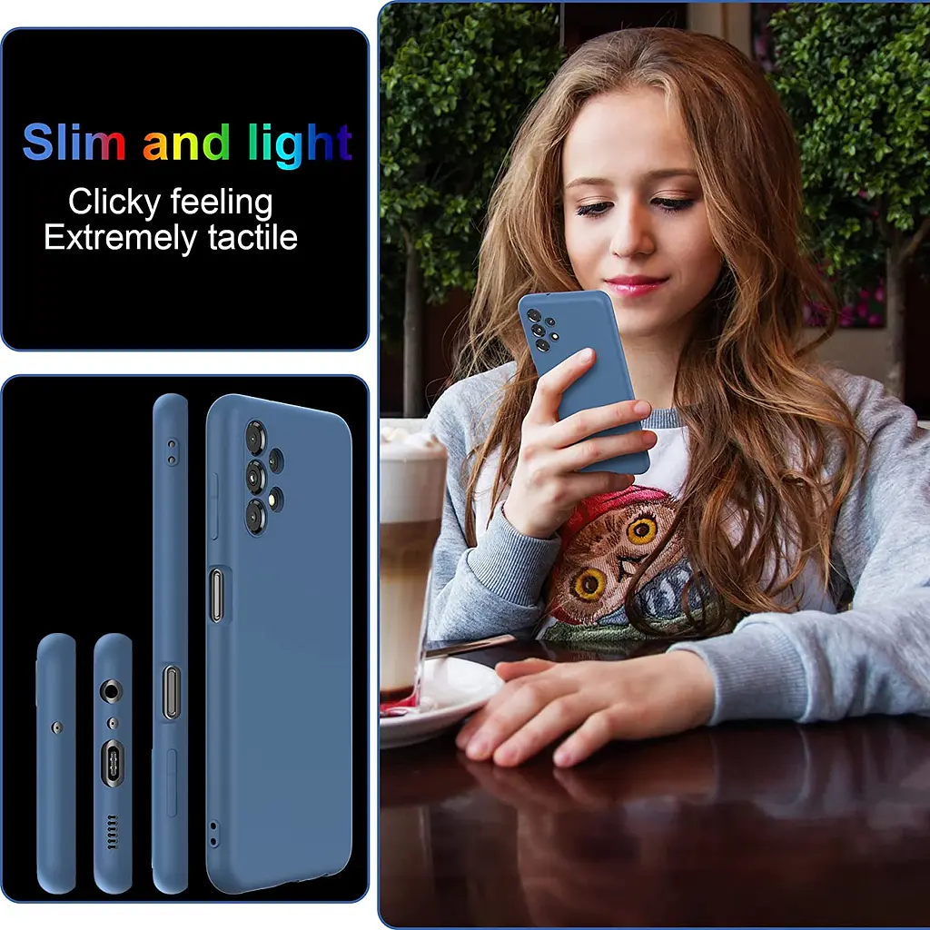 Чехол Wave Colorful Case для Samsung Galaxy A13 A135 [Blue] [70085] - фото 5