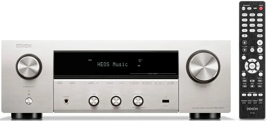 Мережевий стереоресивер Denon DRA-900H Silver - фото 2