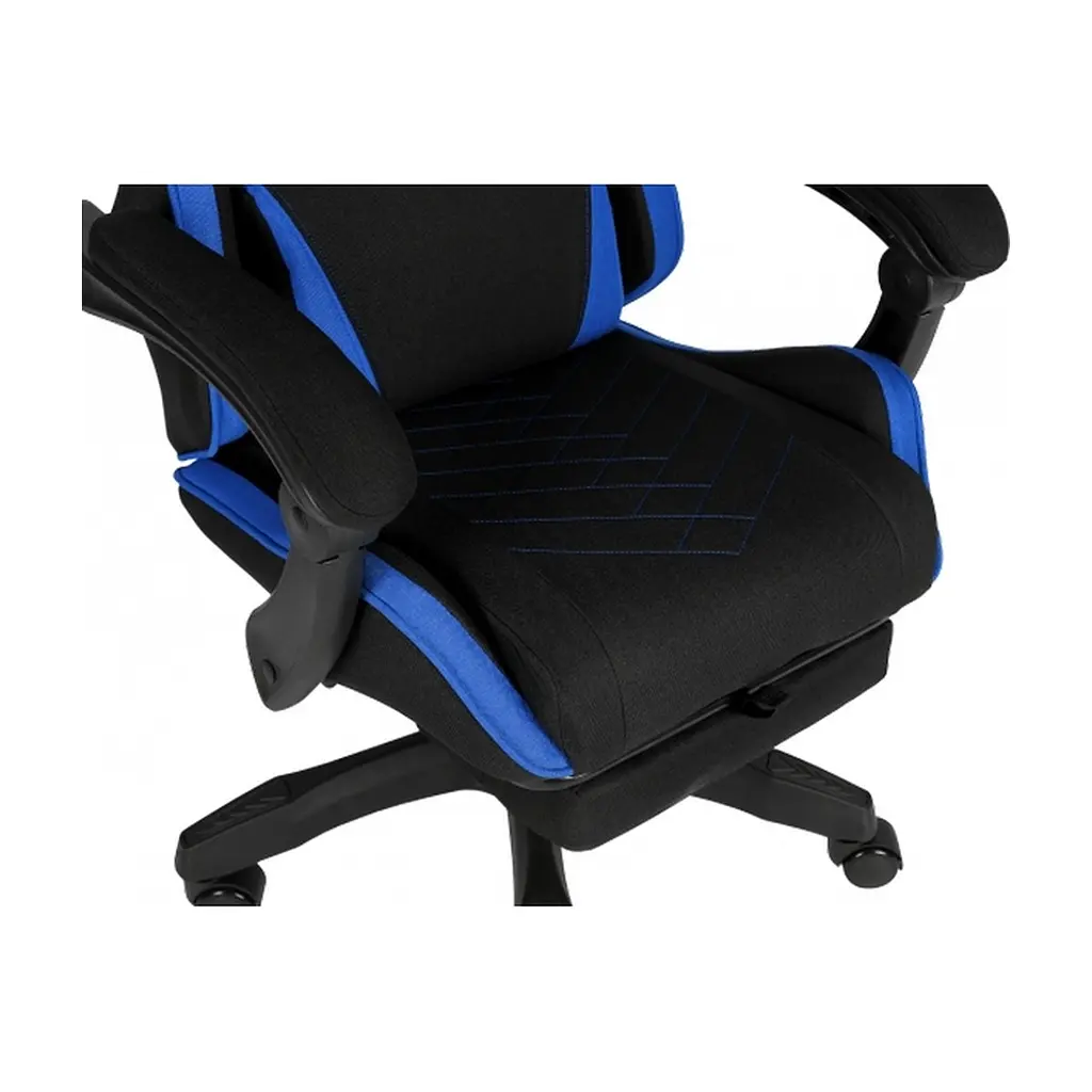 Крісло ігрове GT Racer X-2339 Black/Blue (X-2339 Fabric Black/Blue) - фото 9