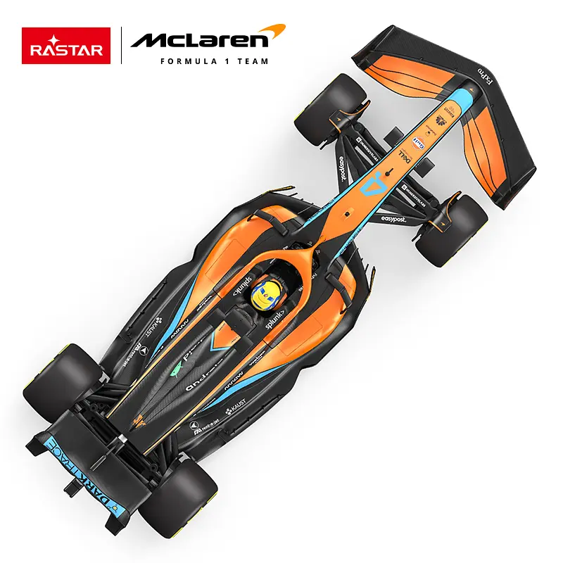Машинка McLaren F1 MCL36 оранжевый RASTAR модель 1:12 Автомобиль на дистанционном управлении + пульт - фото 6