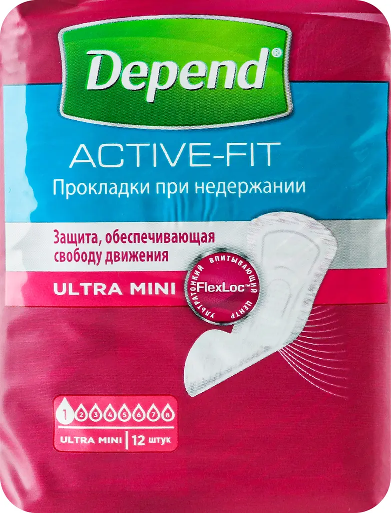 Урологічні прокладки Depend Ultra Mini Liner 12 шт. - фото 4