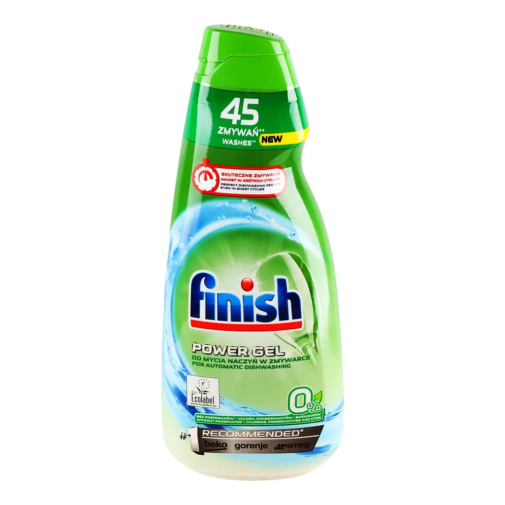 Средство для мытья посуды в посудомоечных машинах Finish Power All in One Gel 0% 900 мл - фото 6