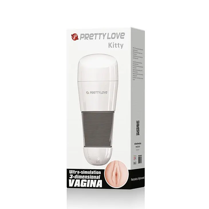 Мастурбатор Pretty Love Kitty Super Stroker телесный - фото 6