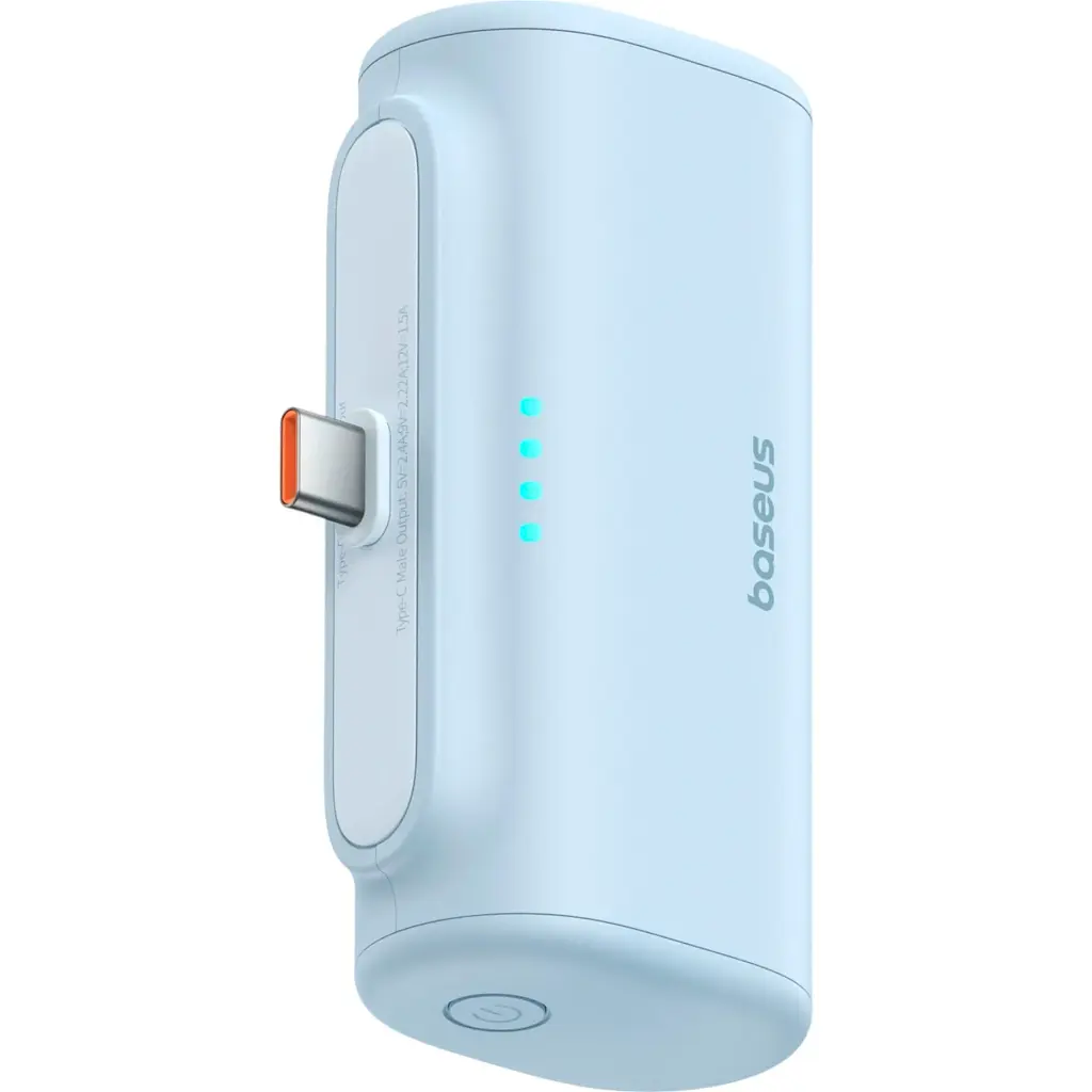 Зовнішній акумулятор Baseus Compact Type-C Edition 5000mAh 20W Blue [P10068306313-00] [132862] - фото 2