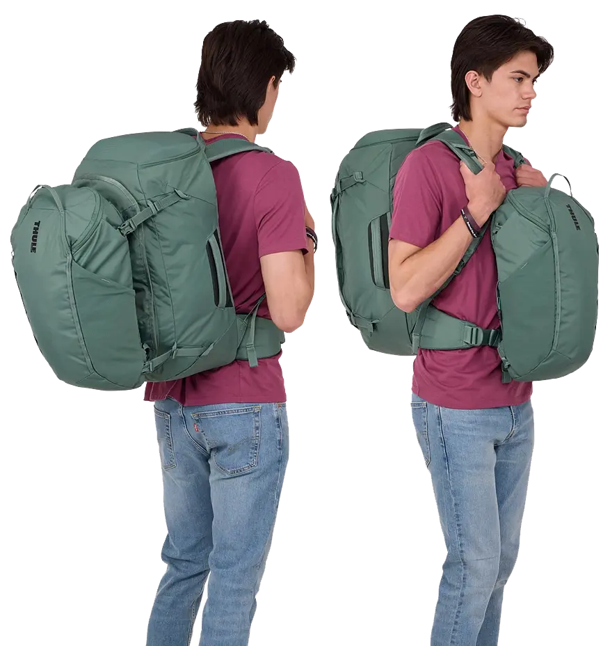 Рюкзак Landmark Travel Pack 60L TLPM-260 Hazy Green Thule sum0028093 - фото 3