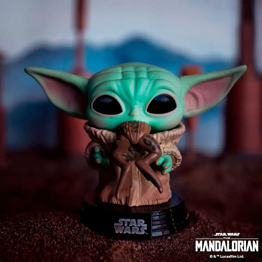 Ігрова фігурка Funko Pop Мандалорець Малюк з жабою (49932) - фото 4