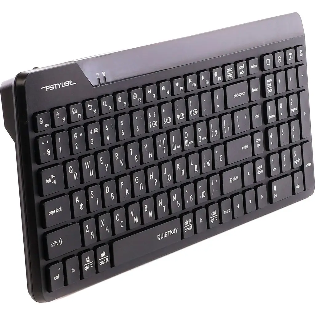 Клавіатура A4Tech Fstyler FBK23 AS Black [132505] - фото 3