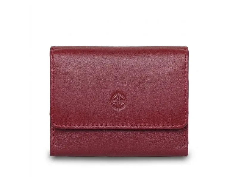 Жіночий гаманець натуральна шкіра Cortina 5056 rosso Червоний 7,5x9,5 см TONY PEROTTI acs0032570 - фото 2