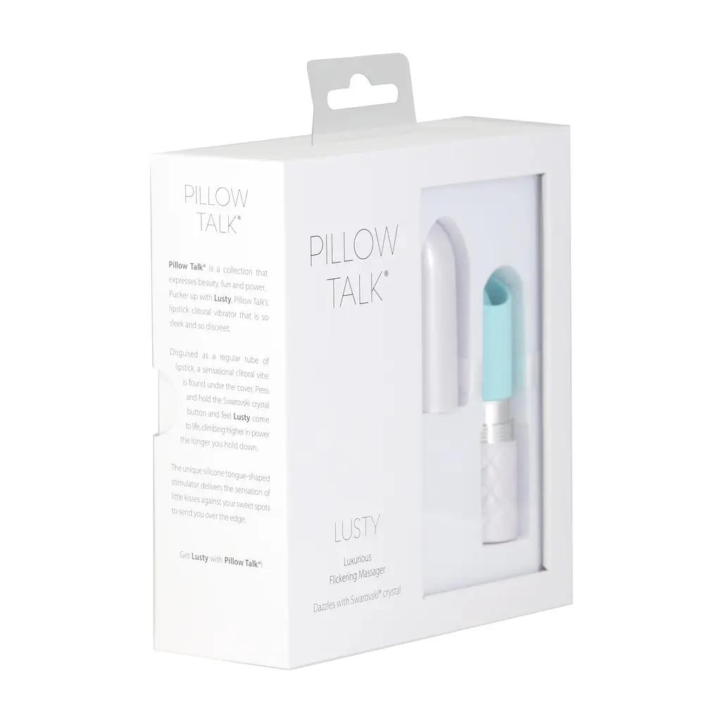 Вібратор для клітора Pillow Talk Lusty Luxurious Flickering Massager 9.4 см бірюзовий - фото 8