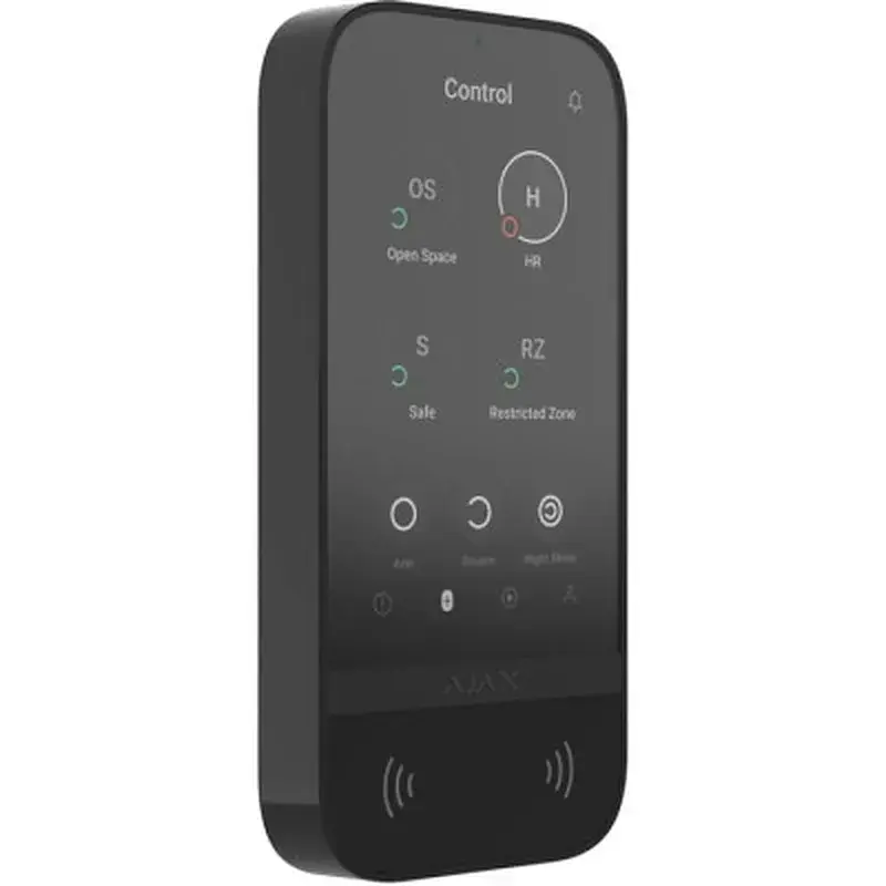 Клавиатура для охранной системы Ajax KeyPad TouchScreen black - фото 9