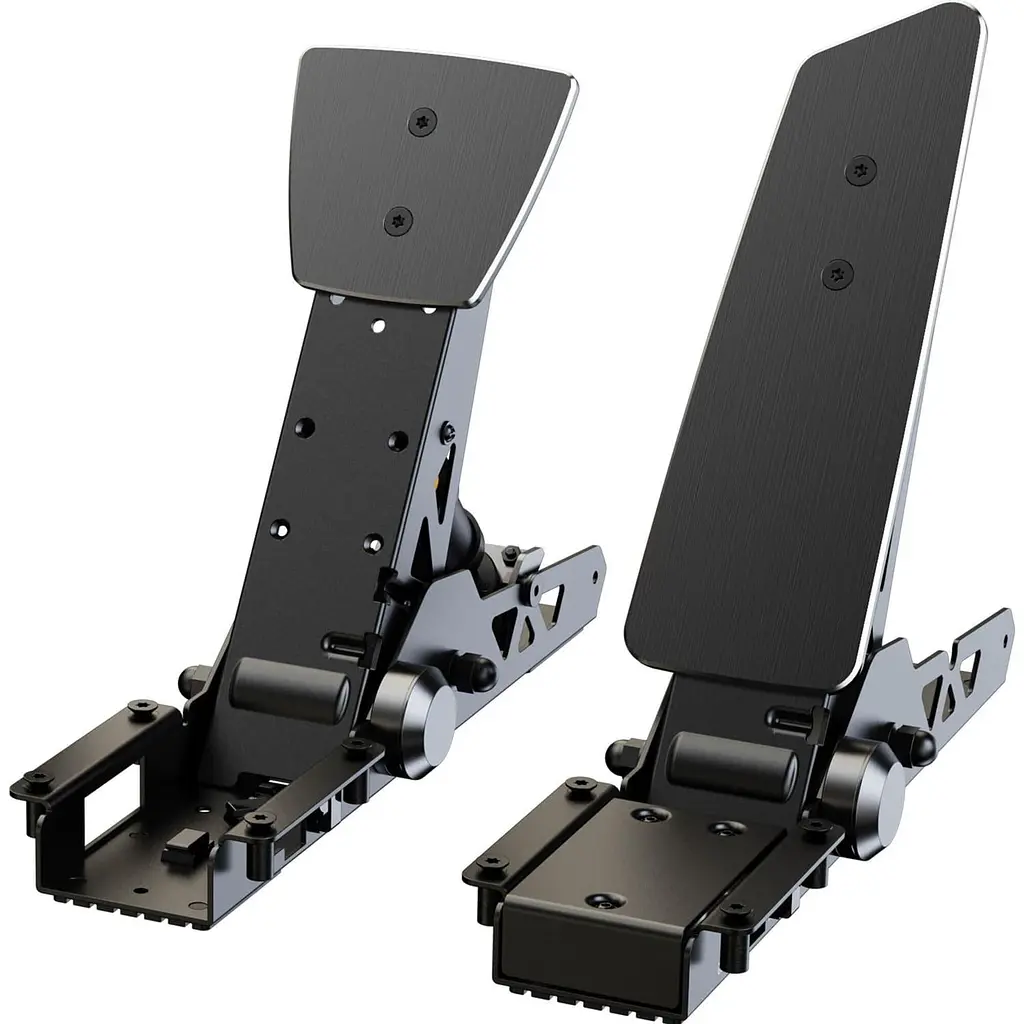 Комплект педалей MOZA SR-P USB Тензодатчик 100kg (2 педалі) Black - фото 4