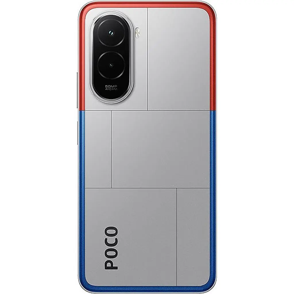 Смартфон Xiaomi Poco M7 6/128Gb Silver Global version - фото 2