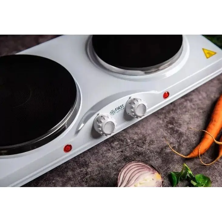 Настільна двоконфоркова плита електрична FIRST FA-5083-4 переносна  - фото 4