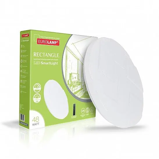 Світильник стельовий Eurolamp Smart light Rectangle (LED-ESL-48W-N32) - фото 2
