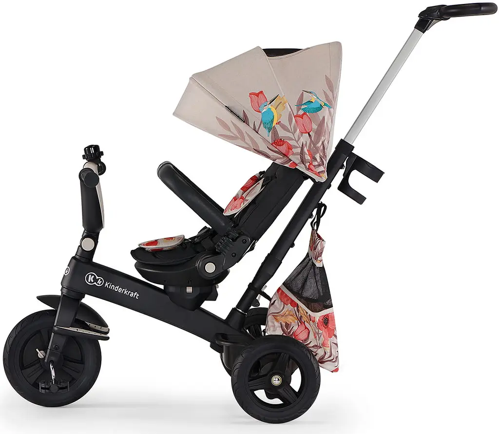 Дитячий триколісний велосипед Kinderkraft EasyTwist 5 в 1 mauvelous pink (5902533914494) - фото 7