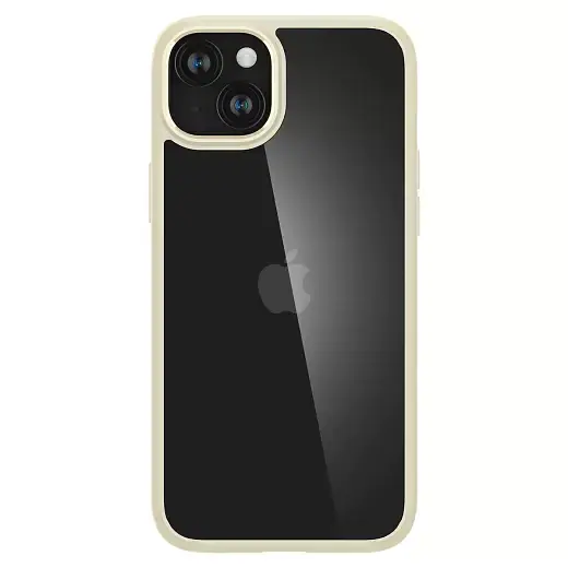 Прозрачный чехол Spigen Ultra Hybrid Mute Beige для iPhone 15 (ACS06800) - фото 2